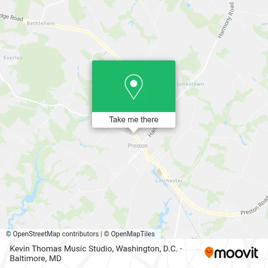 Kevin Thomas Music Studio map