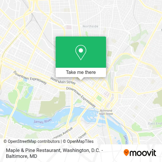 Maple & Pine Restaurant map