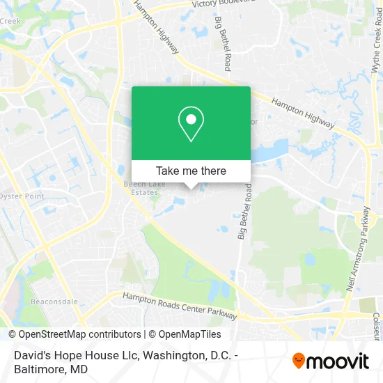 David's Hope House Llc map