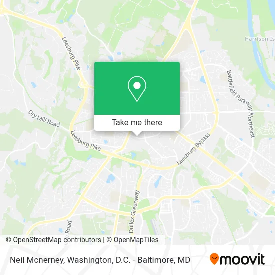 Neil Mcnerney map