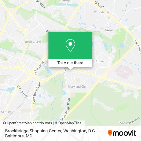 Brockbridge Shopping Center map