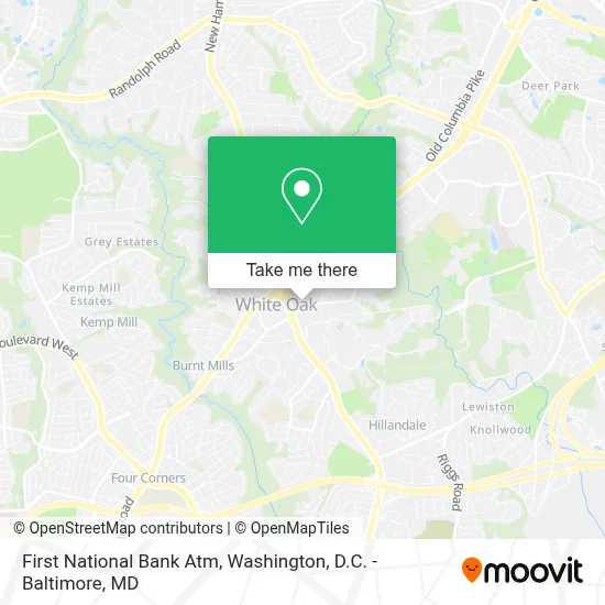 First National Bank Atm map
