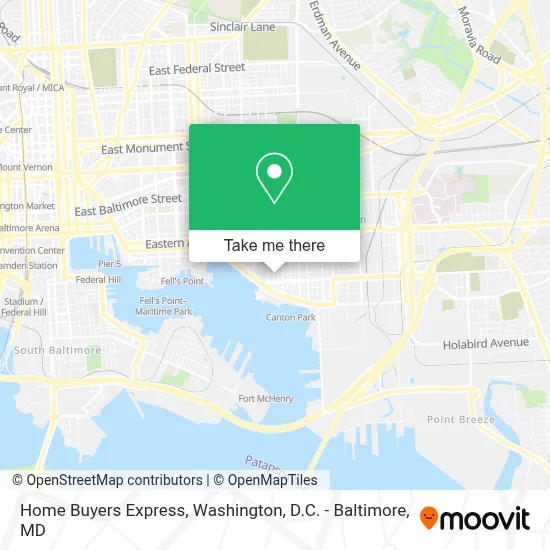 Home Buyers Express map