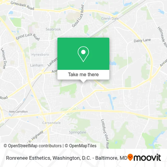 Ronrenee Esthetics map