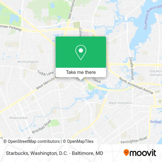 Starbucks map