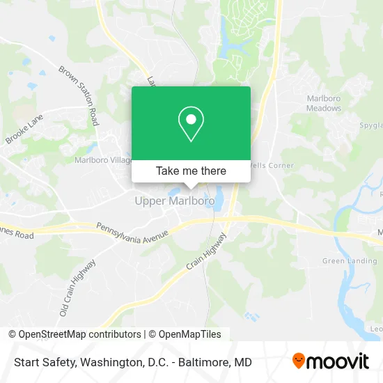 Start Safety map