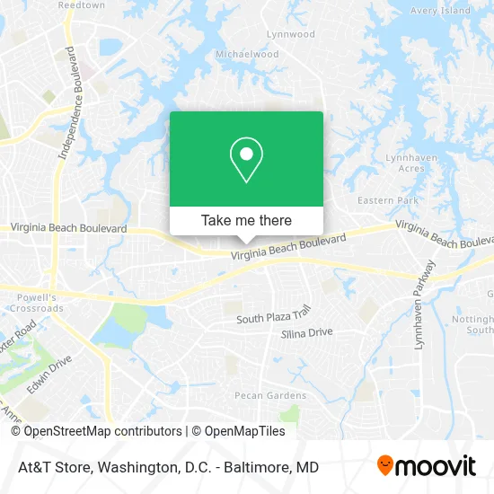 At&T Store map