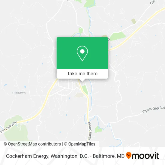 Cockerham Energy map