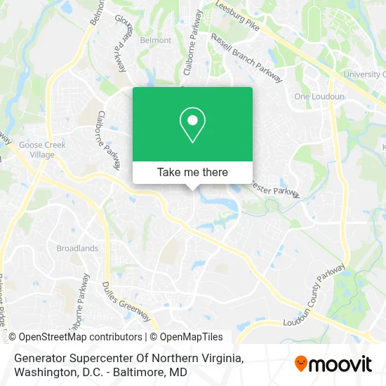 Generator Supercenter Of Northern Virginia map