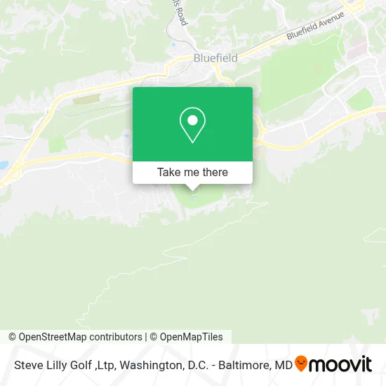Steve Lilly Golf ,Ltp map