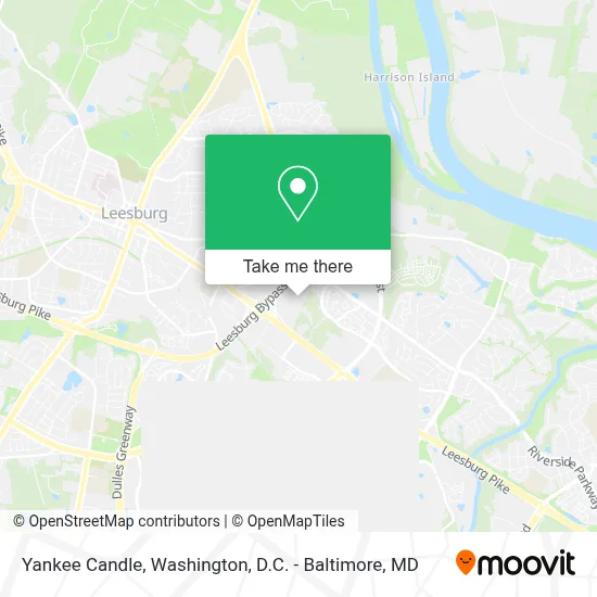 Yankee Candle map