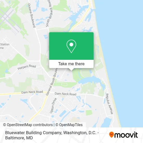 Bluewater Building Company map