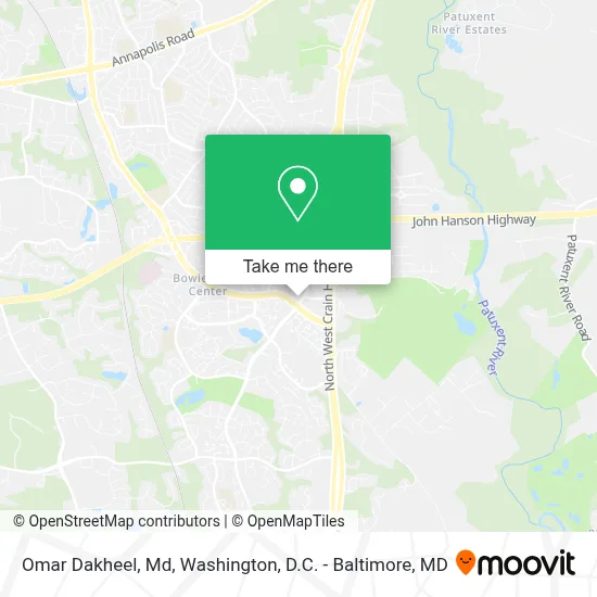 Omar Dakheel, Md map