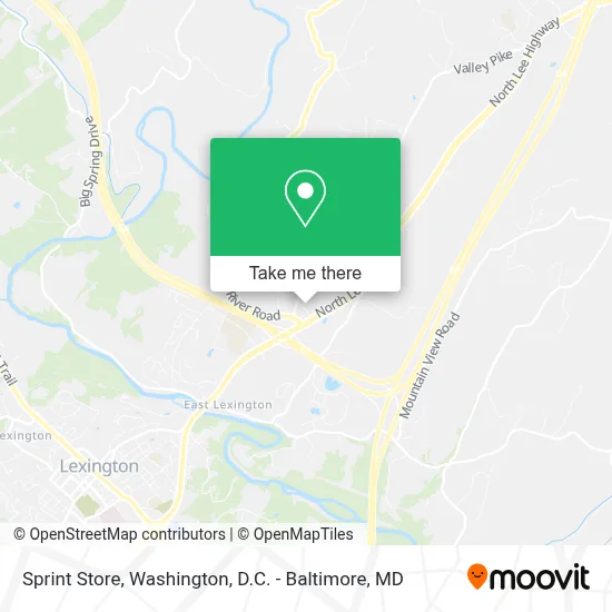 Sprint Store map