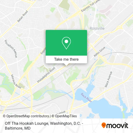 Off Tha Hookah Lounge map