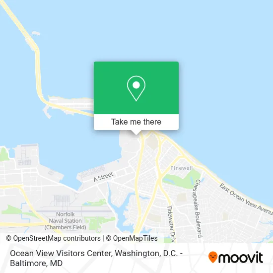 Ocean View Visitors Center map