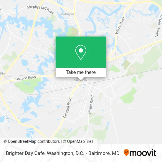 Brighter Day Cafe map