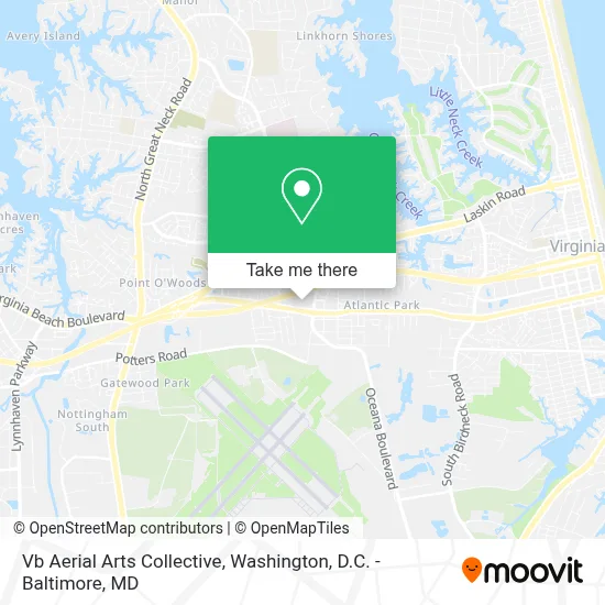 Vb Aerial Arts Collective map