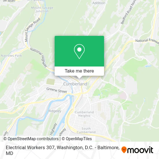 Electrical Workers 307 map