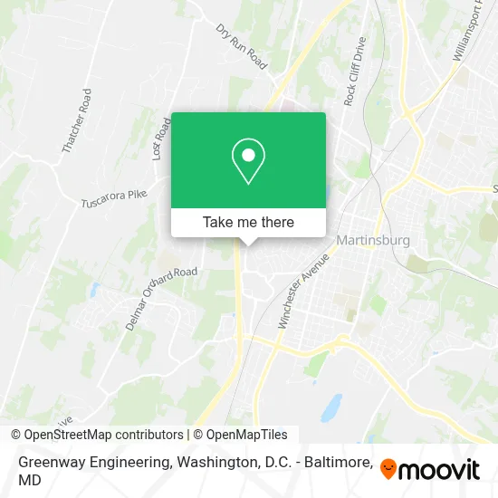 Greenway Engineering map