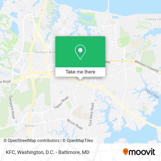 Kfc map