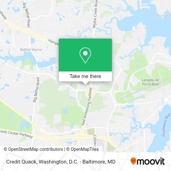 Credit Quack map