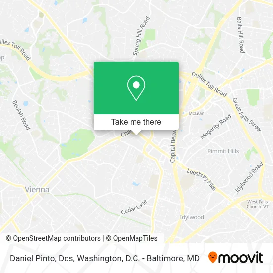 Daniel Pinto, Dds map