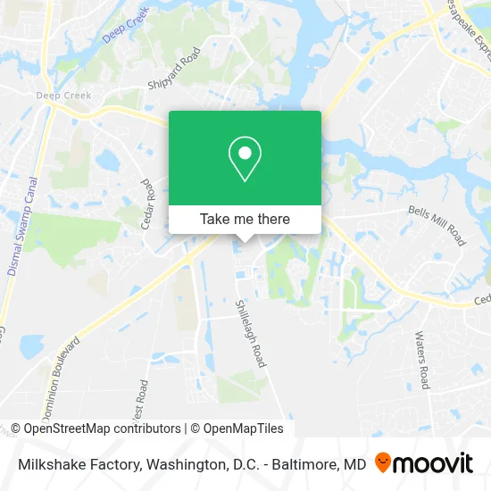 Milkshake Factory map