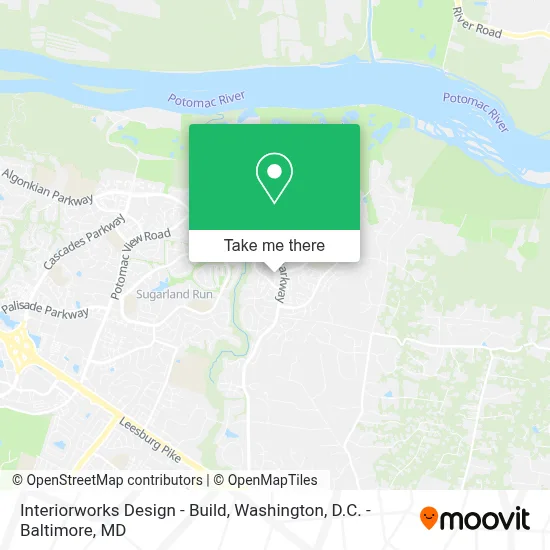 Interiorworks Design - Build map