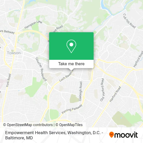 Empowerment Health Services map