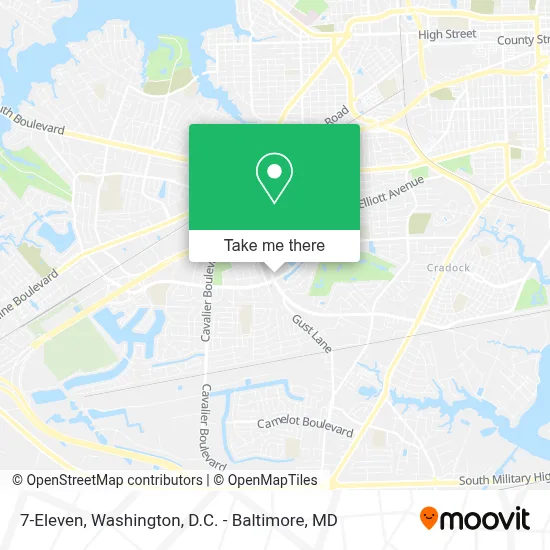 7-Eleven map