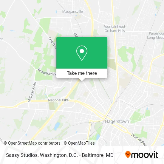Sassy Studios map