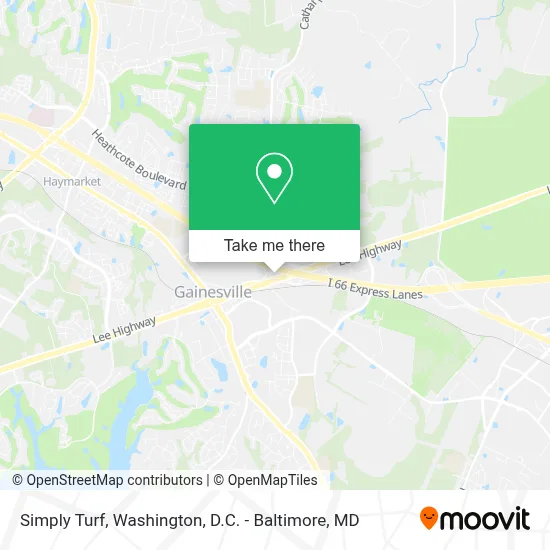 Simply Turf map