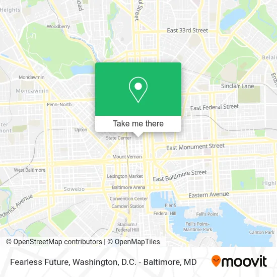 Fearless Future map