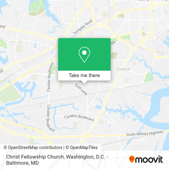 Christ Fellowship Church map