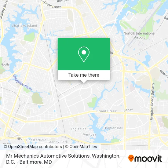 Mr Mechanics Automotive Solutions map