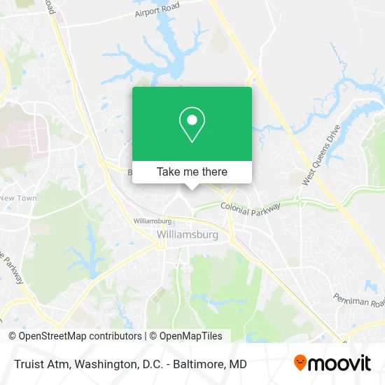 Truist Atm map