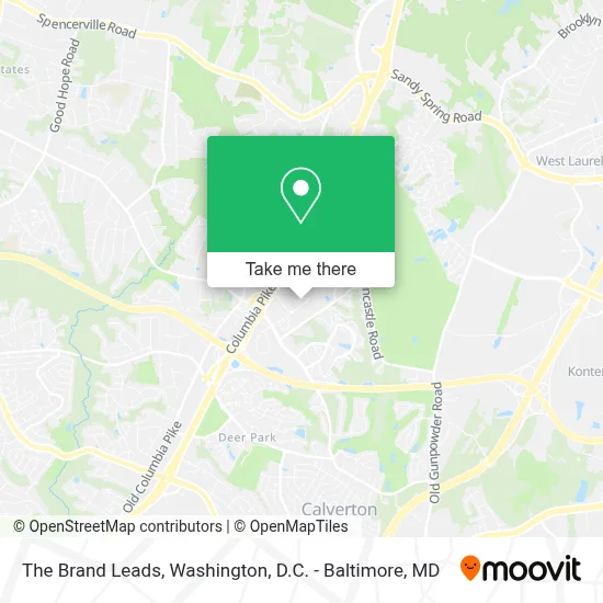 The Brand Leads map