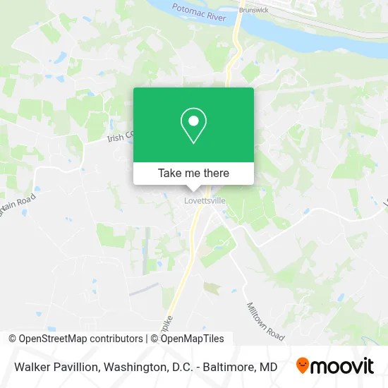 Walker Pavillion map