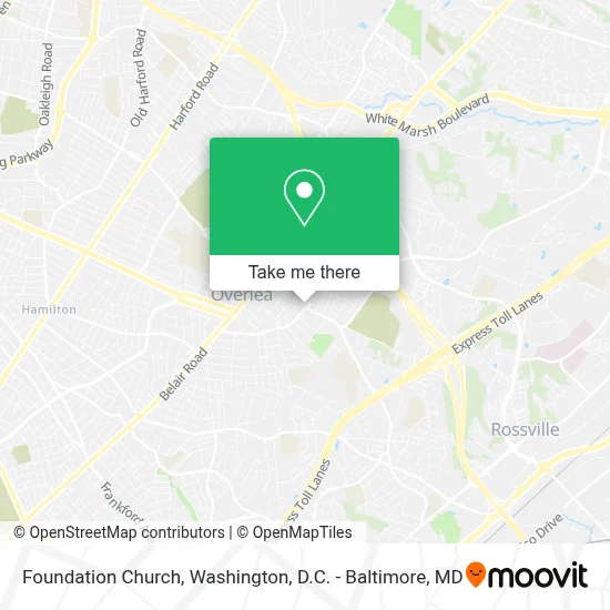 Foundation Church map