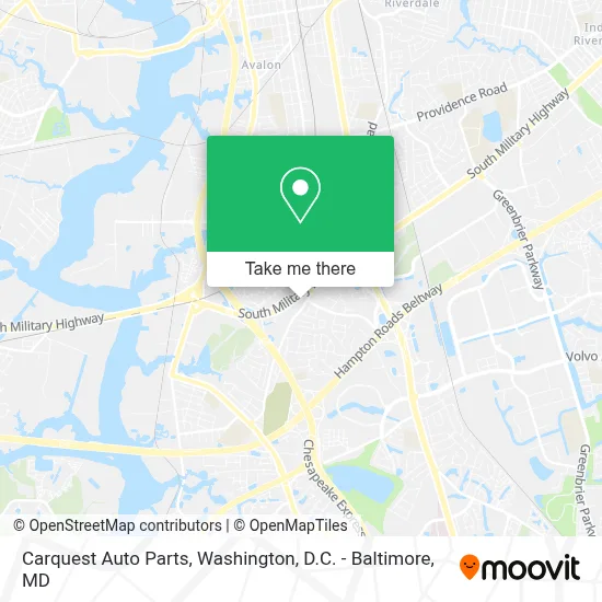 Carquest Auto Parts map