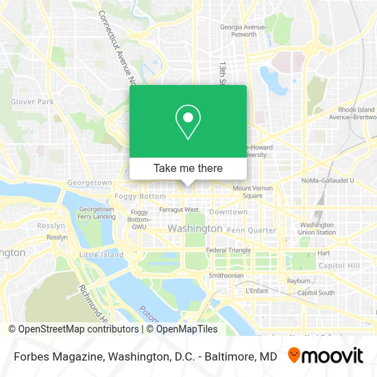 Forbes Magazine map