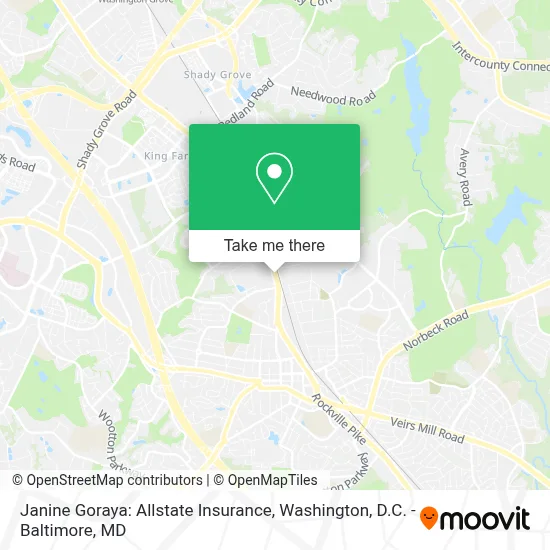 Janine Goraya: Allstate Insurance map