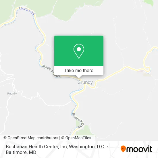 Buchanan Health Center, Inc map
