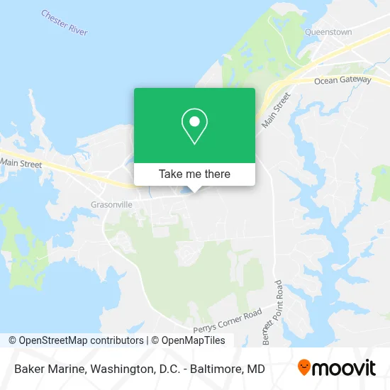 Baker Marine map