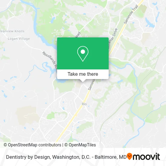 Dentistry by Design map