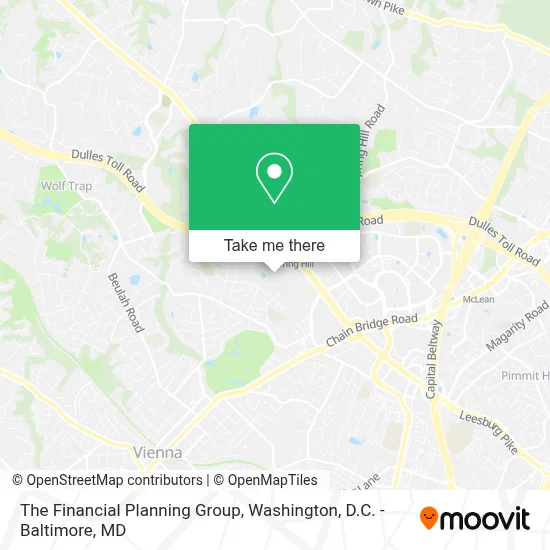 The Financial Planning Group map
