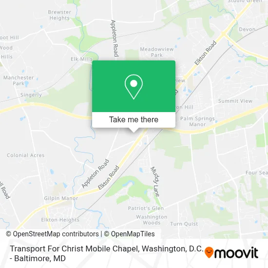 Transport For Christ Mobile Chapel map