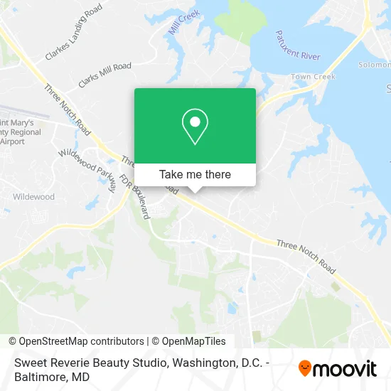 Sweet Reverie Beauty Studio map