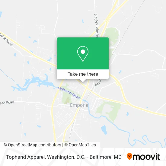 Tophand Apparel map